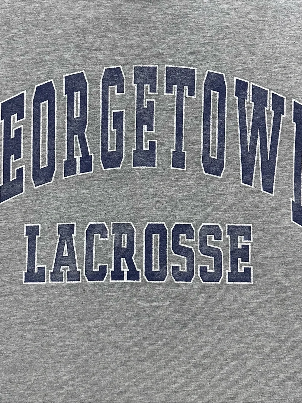 Georgetown Lacrosse Athletic Team Shirt - Picture 4 of 13